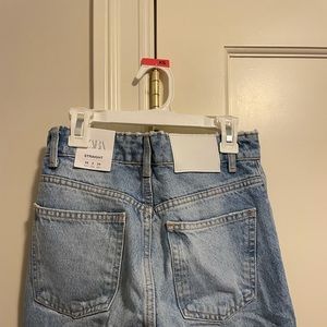 Zara straight leg jeans